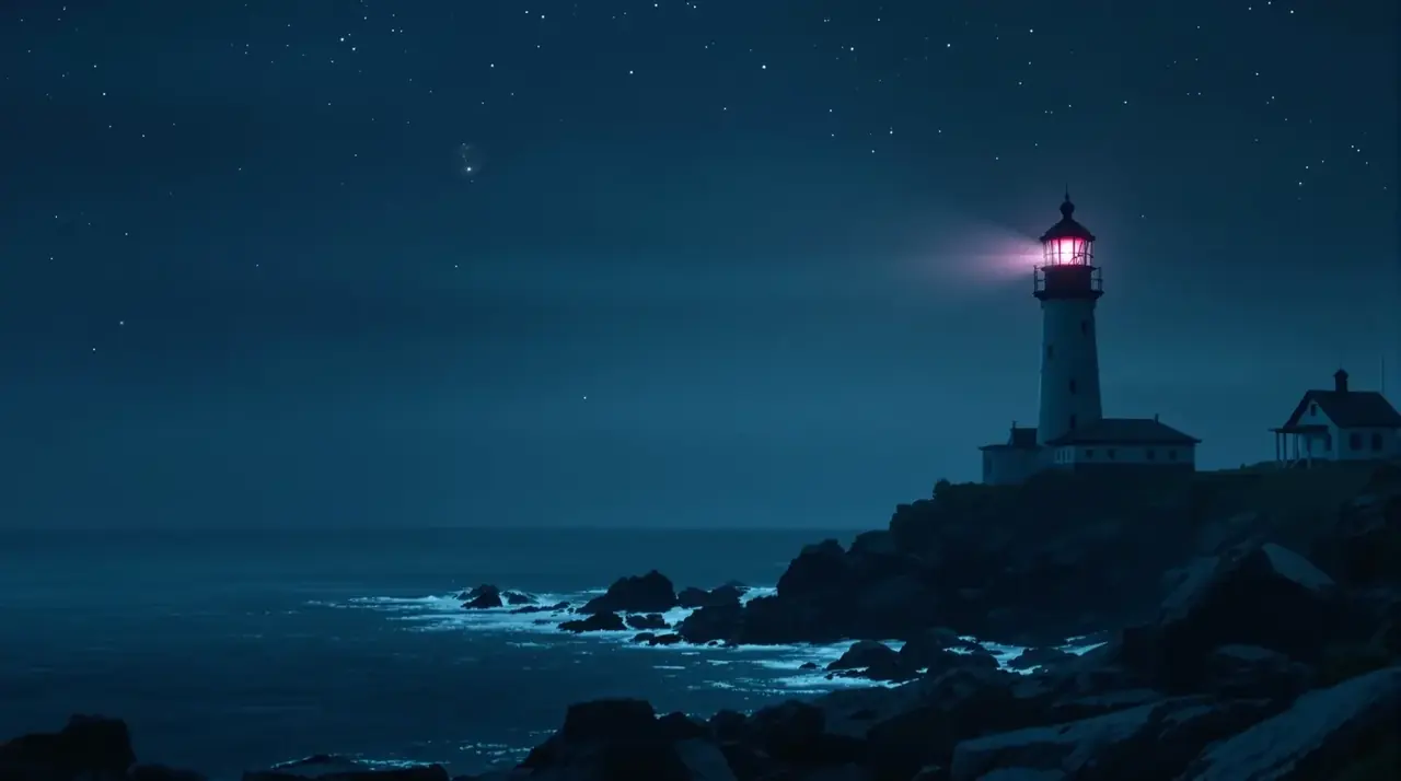 夜晚的海岸线 星辰影院 大图